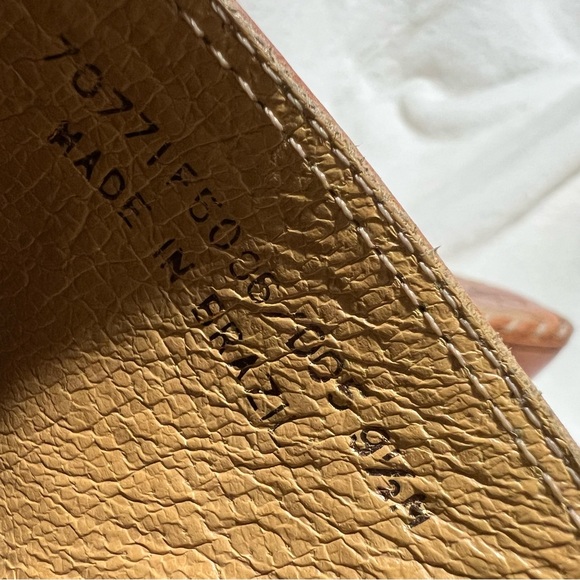 Frye Charlotte Ring Brown Red Platform Clog Mule Women Heel Size 9.5 M - Picture 10 of 10